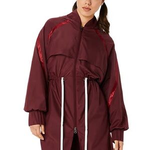 NWT ASICS Nagino Woven Long Track windbreaker Jacket sz Large
